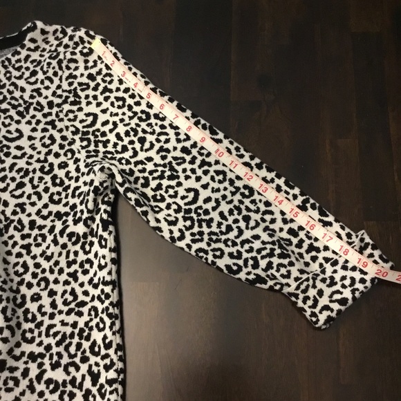 Cynthia Rowley Leopard Print Sweater Size XL NWOT - Picture 10 of 11